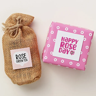 Rose Tea for Rose Day: Valentines day gift for husband