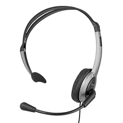 panasonic headset black and grey color