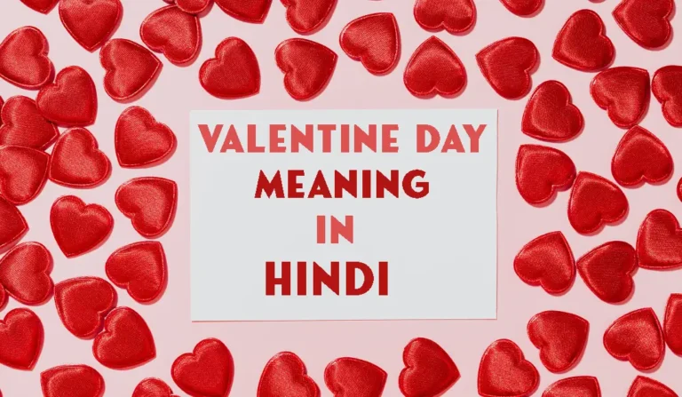 valentine day meaning in hindi