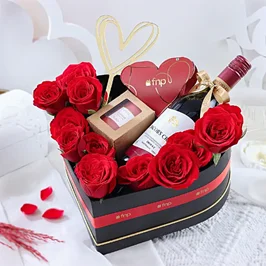 Heart shaped valentines day gifts for husband