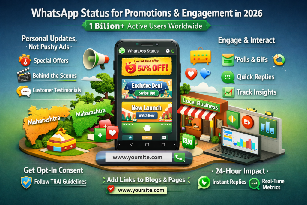 WhatsApp Status for Promotions and Engagement