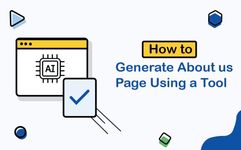 How to Generate About Us Page using a Tool | Best AI Tool | 2025