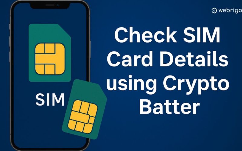 SIM Card Details | Steps to Check Ownership with Crypto Batter